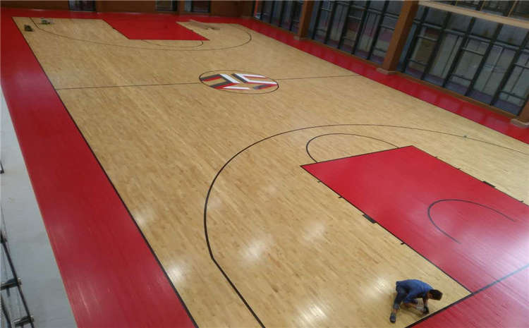 体育馆橡胶木地板结构由什么组成