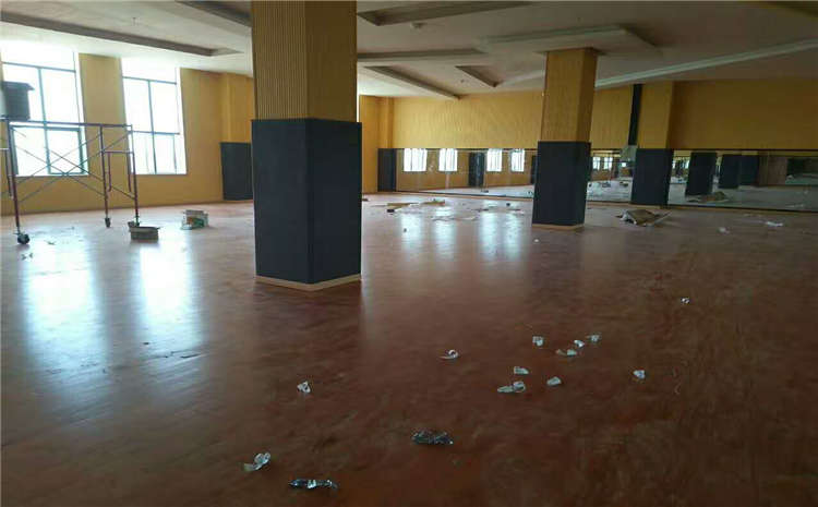 上海硬木企口体育木地板厂家